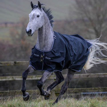 Bucas Trot Turnout 50g deken Zwart / wit Bucas Trot Turnout 50g deken Zwart / wit