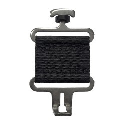 Borstverbreder Bucas met T-haak Zwart