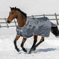Bucas Smartex Big Neck Medium 150g deken Ijzeren Poort Grijs Bucas Smartex Big Neck Medium 150g deken Ijzeren Poort Grijs