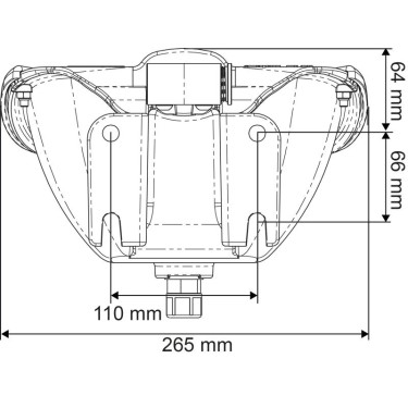 Drinkschaal Polyself PF2 met horizontale pallet La Gée