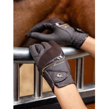 Wedstrijdhandschoenen LeMieux Bruin Wedstrijdhandschoenen LeMieux Bruin