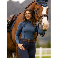 LeMieux-riem met suèdine inzetstukken Bruin