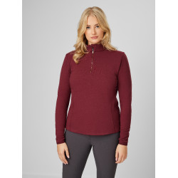 LeMieux Faye Fleece Merlot Rood LeMieux Faye Fleece Merlot Rood