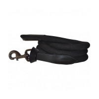 Longe touw Canter Zwart / zwarte gespen