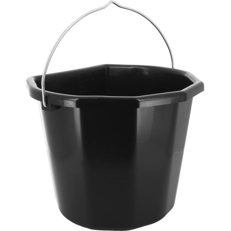 Hippotonic emmer met platte randen 20 liter
