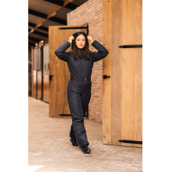 Macacão acolchoado impermeável Annica feminino Horze Grijs ijzeren hek Macacão acolchoado impermeável Annica feminino Horze Grijs ijzeren hek