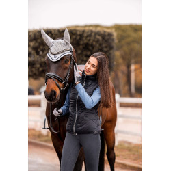 Mouwloze damesbodywarmer Cameron Horze Donker marineblauw Mouwloze damesbodywarmer Cameron Horze Donker marineblauw