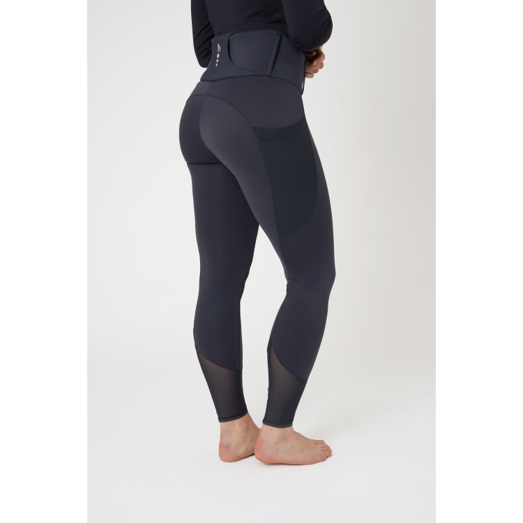Paardrijbroek met volledige grip Ebba voor dames met mesh Horze Paardrijbroek met volledige grip Ebba voor dames met mesh Horze