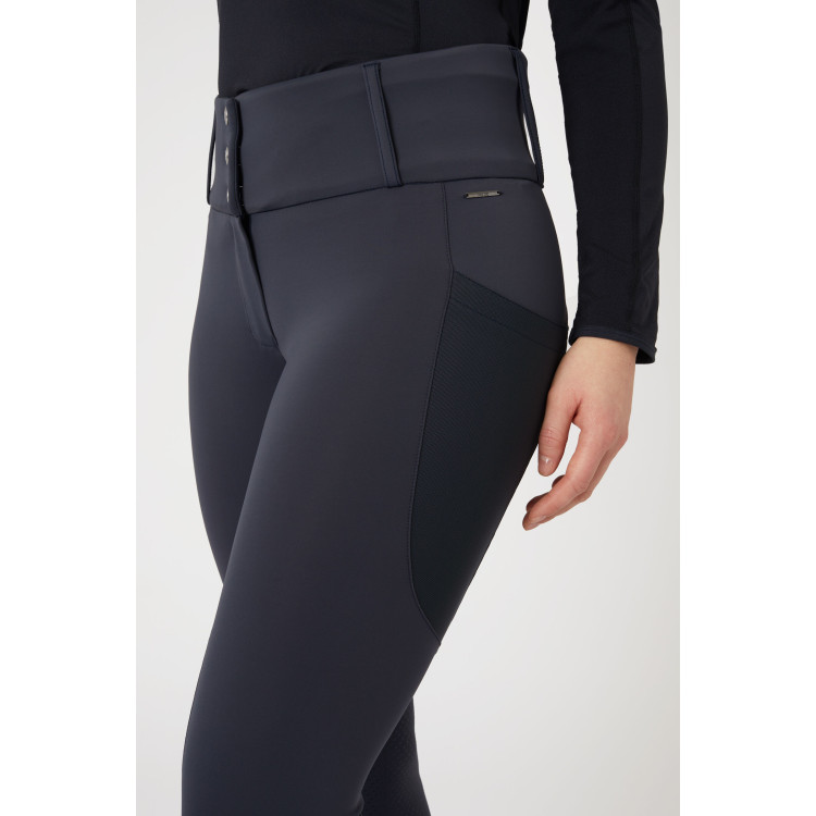Paardrijbroek met volledige grip Ebba voor dames met mesh Horze Paardrijbroek met volledige grip Ebba voor dames met mesh Horze