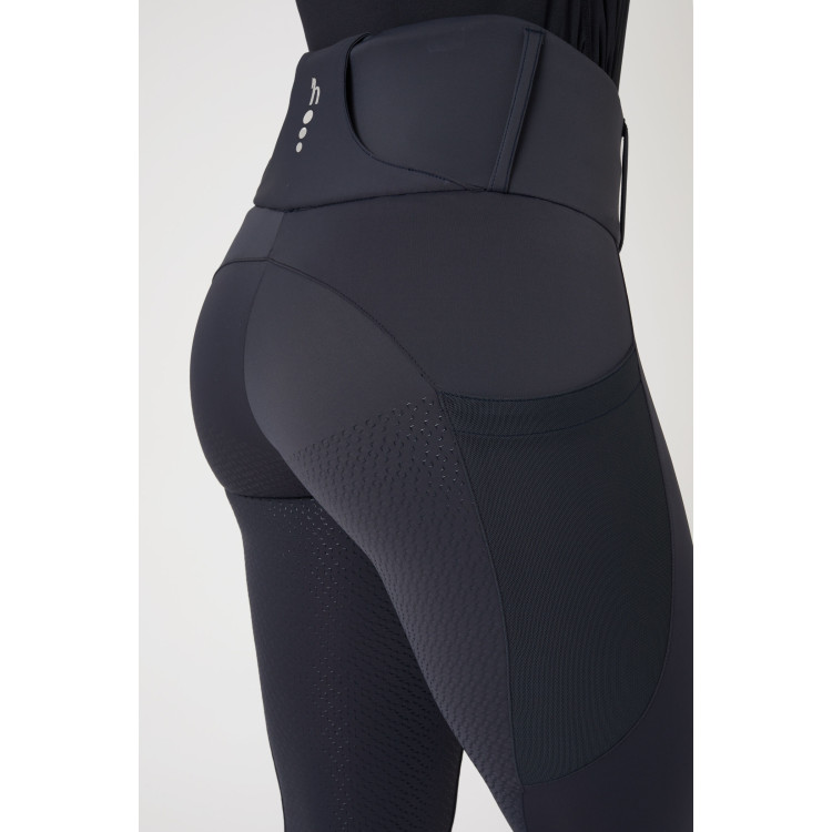 Paardrijbroek met volledige grip Ebba voor dames met mesh Horze Paardrijbroek met volledige grip Ebba voor dames met mesh Horze