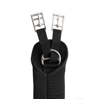 Neopreen Cavtat singel met anti-schuur sluiting Horze Zwart