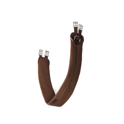 Neopreen Cavtat singel met anti-schuur sluiting Horze Kastanjebruin demitasse