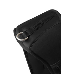 Neopreen dressuursingel Varna met elastiek Horze Zwart Neopreen dressuursingel Varna met elastiek Horze Zwart