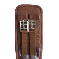 Neopreen dressuursingel Varna met elastiek Horze Zwart Neopreen dressuursingel Varna met elastiek Horze Zwart