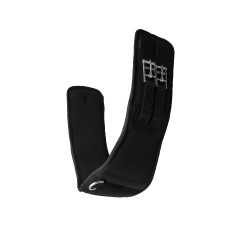 Neopreen dressuursingel Varna zonder elastiek Horze Zwart Neopreen dressuursingel Varna zonder elastiek Horze Zwart