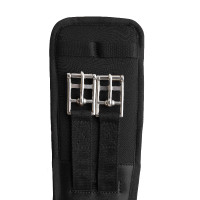 Neopreen dressuursingel Varna zonder elastiek Horze Zwart