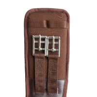 Neopreen dressuursingel Varna zonder elastiek Horze Kastanjebruin demitasse