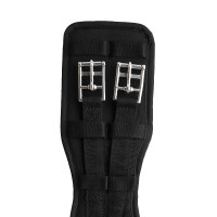 Samara voorgevormde neopreen dressuursingel met elastiek Horze Zwart