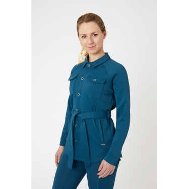 Alyssa damesoverhemd-jas Horze Legioenblauw Alyssa damesoverhemd-jas Horze Legioenblauw