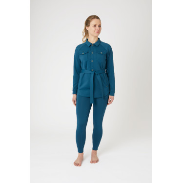 Alyssa damesoverhemd-jas Horze Legioenblauw Alyssa damesoverhemd-jas Horze Legioenblauw