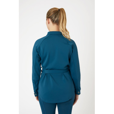 Alyssa damesoverhemd-jas Horze Legioenblauw Alyssa damesoverhemd-jas Horze Legioenblauw