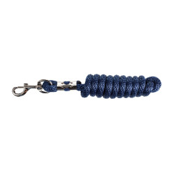 Horze Supreme longeerlijn, musketon Blauw