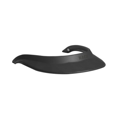 Leren vizier voor Naca-helm Zwart