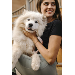 Pull-on Equithème Flora siliconen zitvlak Saliegroen