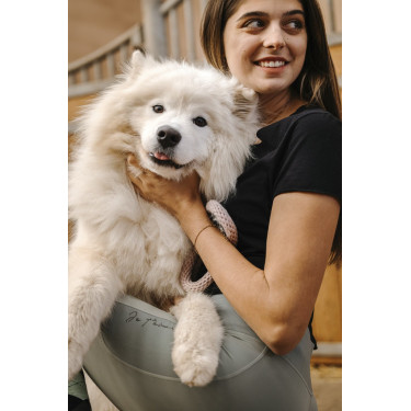 Pull-on Equithème Flora siliconen zitvlak Saliegroen