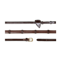 Rubberen Teugels 1/2 Met 7 Stops Dy'on D Collectie Bruin