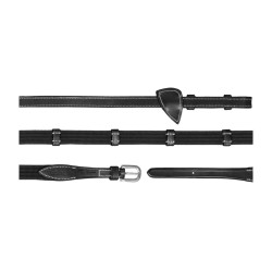 Teugels Stof 5/8 Met 9 Stops Dy'on Working Zwart