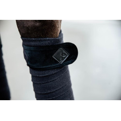 Polar Fleece Basic Velvet Kentucky polobandages Zwart