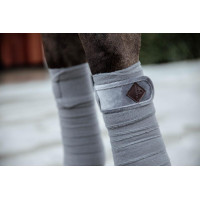 Polar Fleece Basic Velvet Kentucky polobandages Grijs