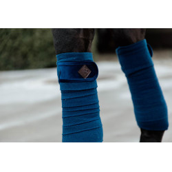 Polar Fleece Basic Velvet Kentucky polobandages Marineblauw