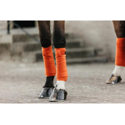 Polar Fleece Velvet Polo Bandages Kentucky Oranje