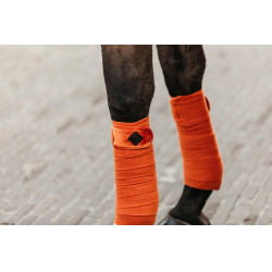 Polar Fleece Velvet Polo Bandages Kentucky Oranje