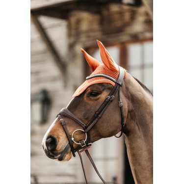 Bonnet Wellington Fluweel Kentucky Oranje