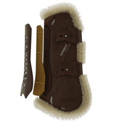 Bamboo Elastische Peesbeschermers vegan schapenvacht Kentucky Bamboo Elastische Peesbeschermers vegan schapenvacht Kentucky