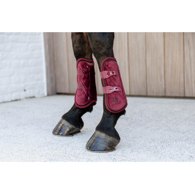 Guêtres Bamboo Élastique Velvet Kentucky Bordeaux