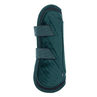 Bamboo Elastische Fluwelen Peesbeschermers Kentucky Donkergroen Bamboo Elastische Fluwelen Peesbeschermers Kentucky Donkergroen