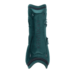 Bamboo Elastische Fluwelen Peesbeschermers Kentucky Donkergroen Bamboo Elastische Fluwelen Peesbeschermers Kentucky Donkergroen