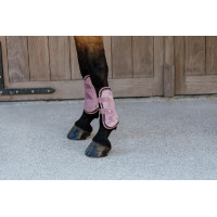 Bamboo Elastische Fluwelen Peesbeschermers Kentucky Oudroze