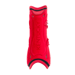 Bamboo Elastische Fluwelen Peesbeschermers Kentucky Rood