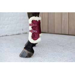 Guêtres Bamboo Élastique Velvet mouton vegan Kentucky Bordeaux Guêtres Bamboo Élastique Velvet mouton vegan Kentucky Bordeaux