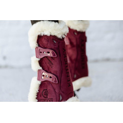 Guêtres Bamboo Élastique Velvet mouton vegan Kentucky Bordeaux Guêtres Bamboo Élastique Velvet mouton vegan Kentucky Bordeaux