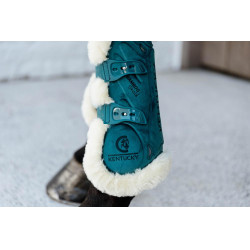 Bamboo Elastische Fluwelen Vegan Schapenvacht Gamaschen Kentucky Bamboo Elastische Fluwelen Vegan Schapenvacht Gamaschen Kentucky