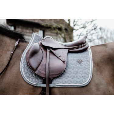 Zadeldek Basic Velvet jumping Kentucky Grijs Zadeldek Basic Velvet jumping Kentucky Grijs