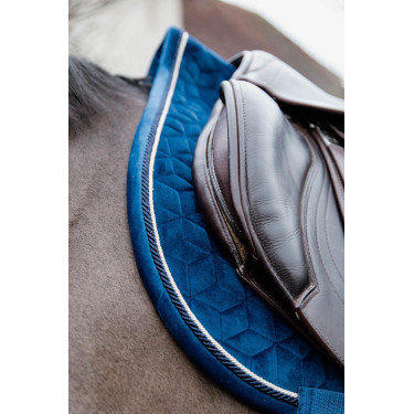 Zadeldek Basic Velvet jumping Kentucky Marineblauw Zadeldek Basic Velvet jumping Kentucky Marineblauw