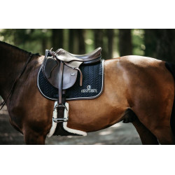 Zadeldek Fishbone Leather jumping Kentucky