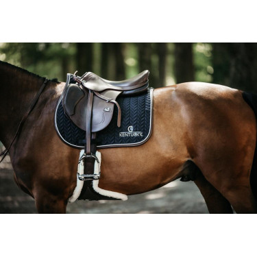 Zadeldek Fishbone Leather jumping Kentucky